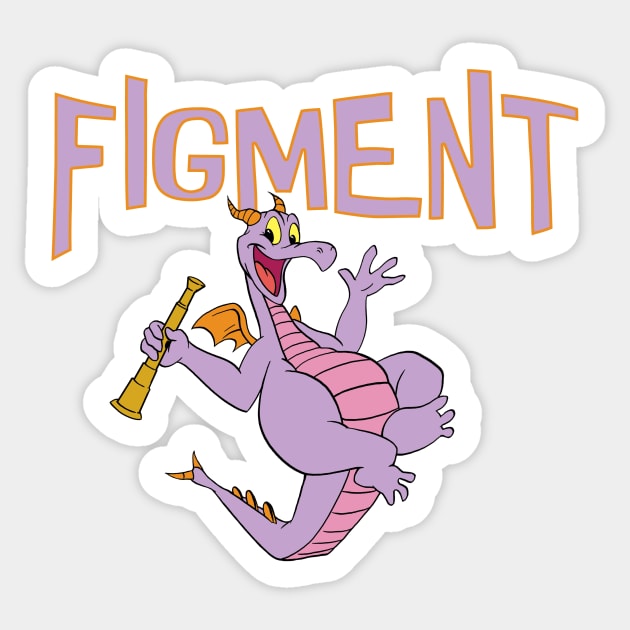 One Little Figment Sticker by Mouse Magic with John and Joie